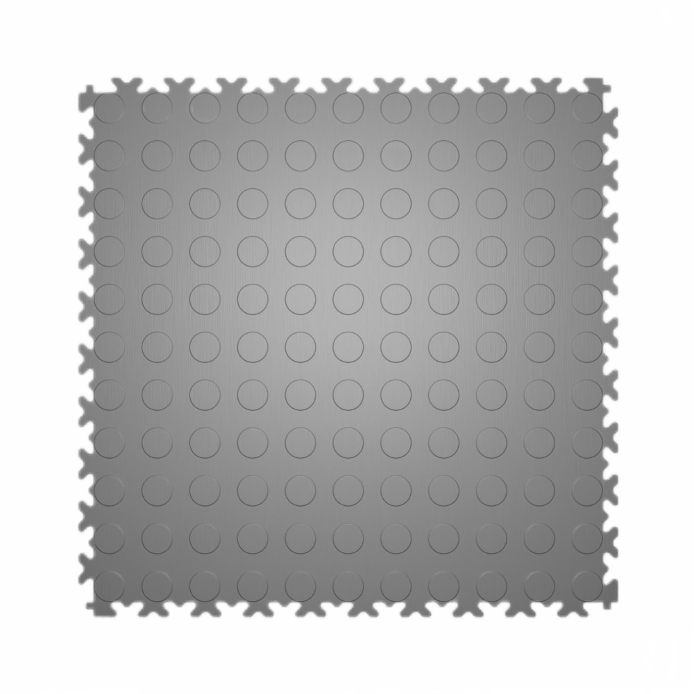 Изображение товара Модульная ПВХ плитка LT light silver Coin 43 класс 5 мм 4 м2 Россия