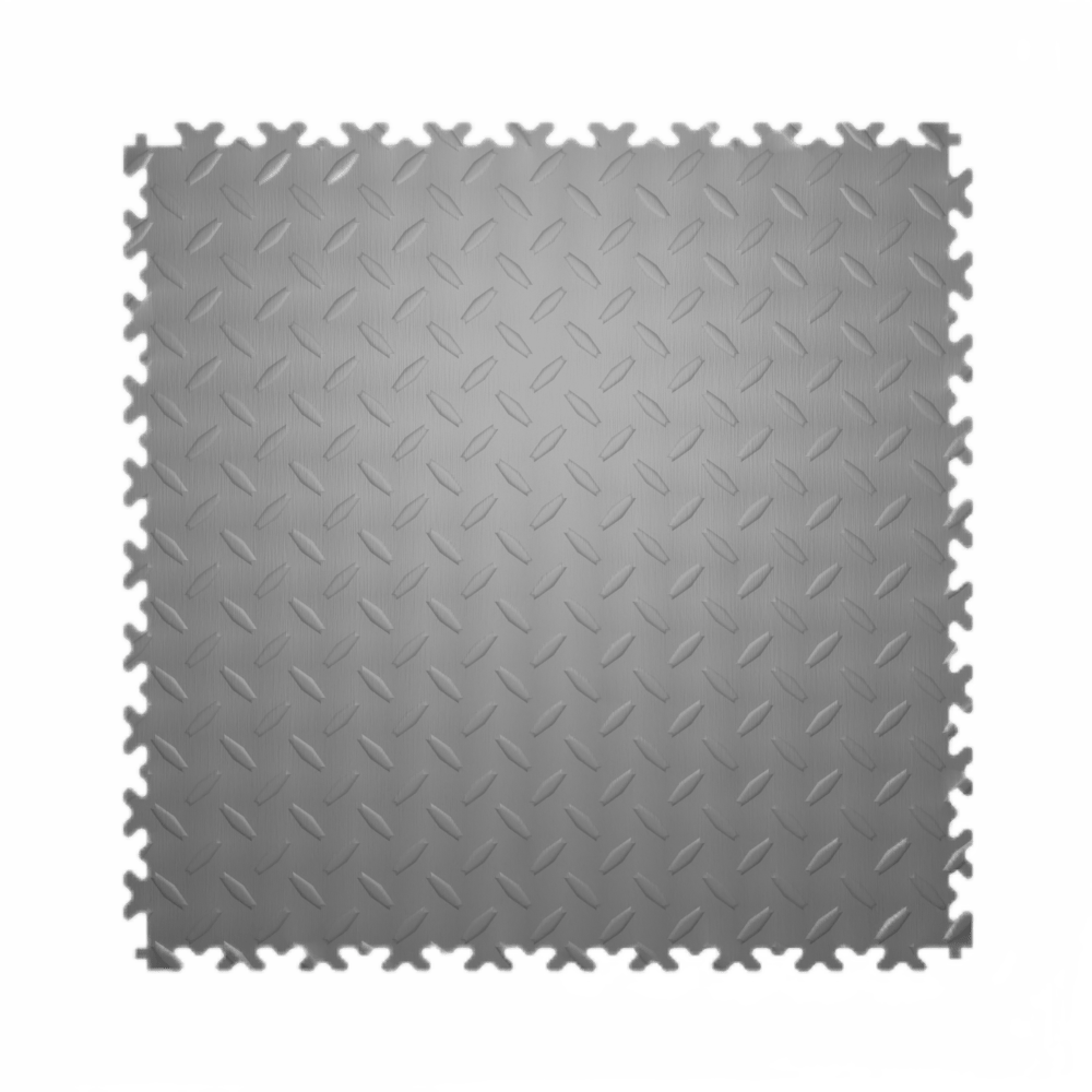 Изображение товара Модульная ПВХ плитка LT light silver Diamond 43 класс 5 мм 4 м2 для интерьера