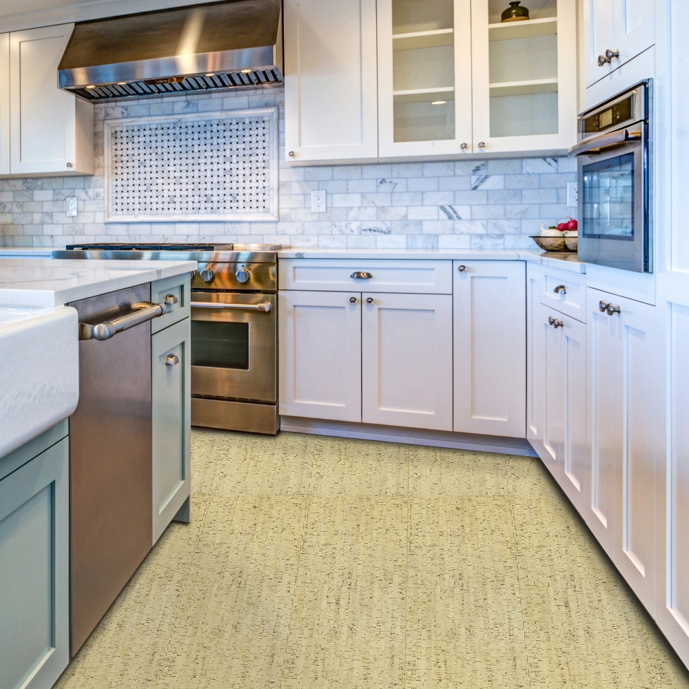 Изображение товара Пробковый паркет Ibercork Лагуна-арена-IF 10 мм, экологичный пол для дома и офиса