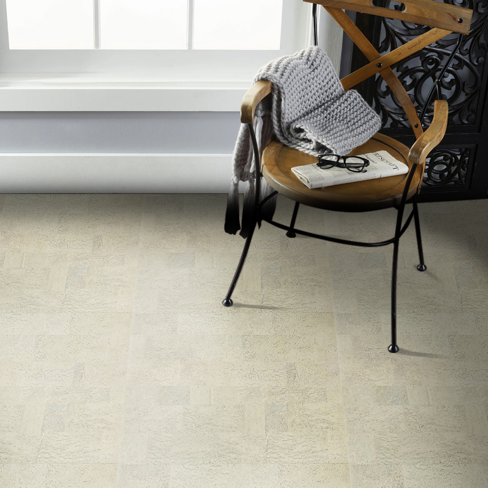 Изображение товара Паркет пробковый Ibercork Саламанка-бланко-IF 10 мм 1.89 м²