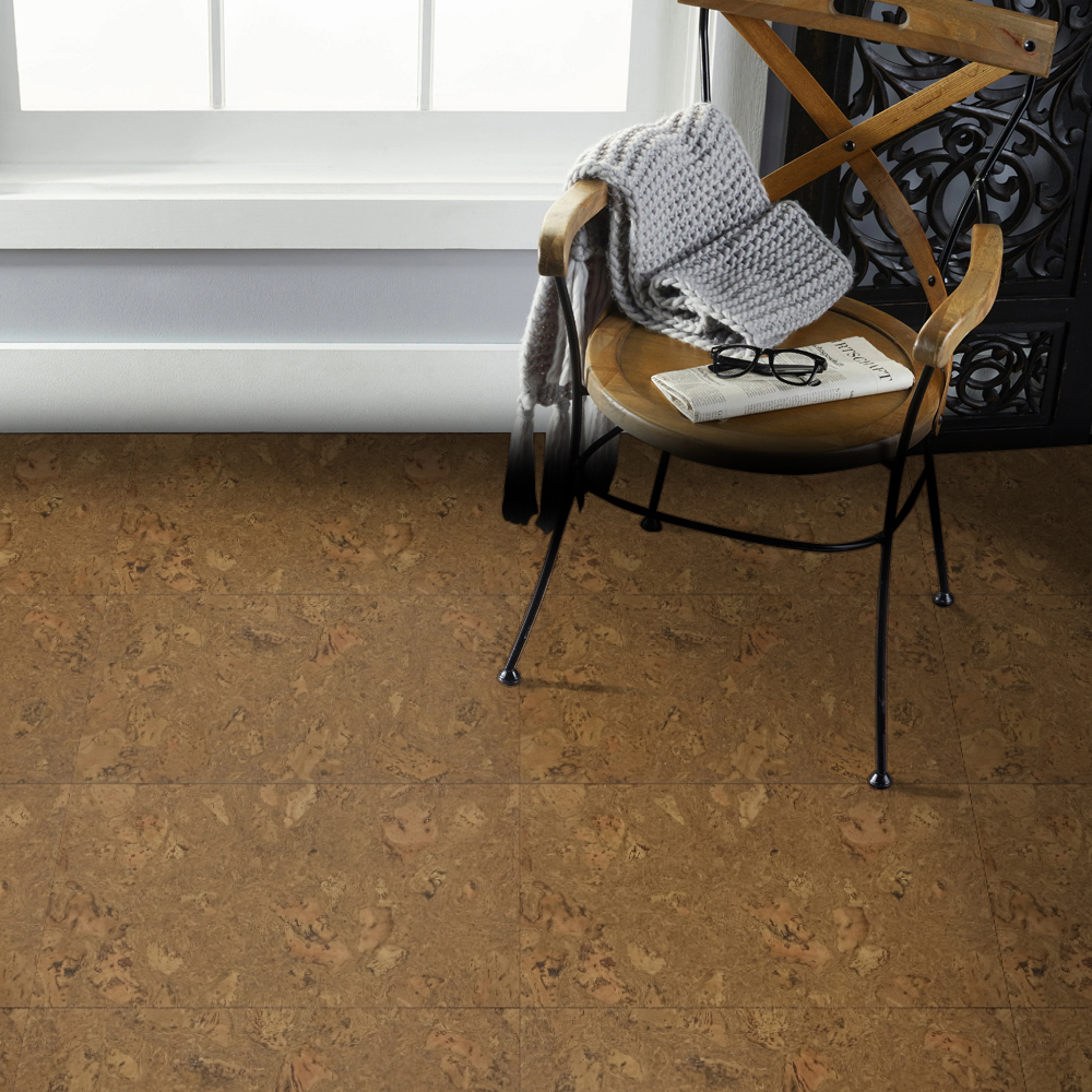 Изображение товара Пробковый паркет Ibercork Леон-маррон 6 мм 1,98 м² для жилых помещений