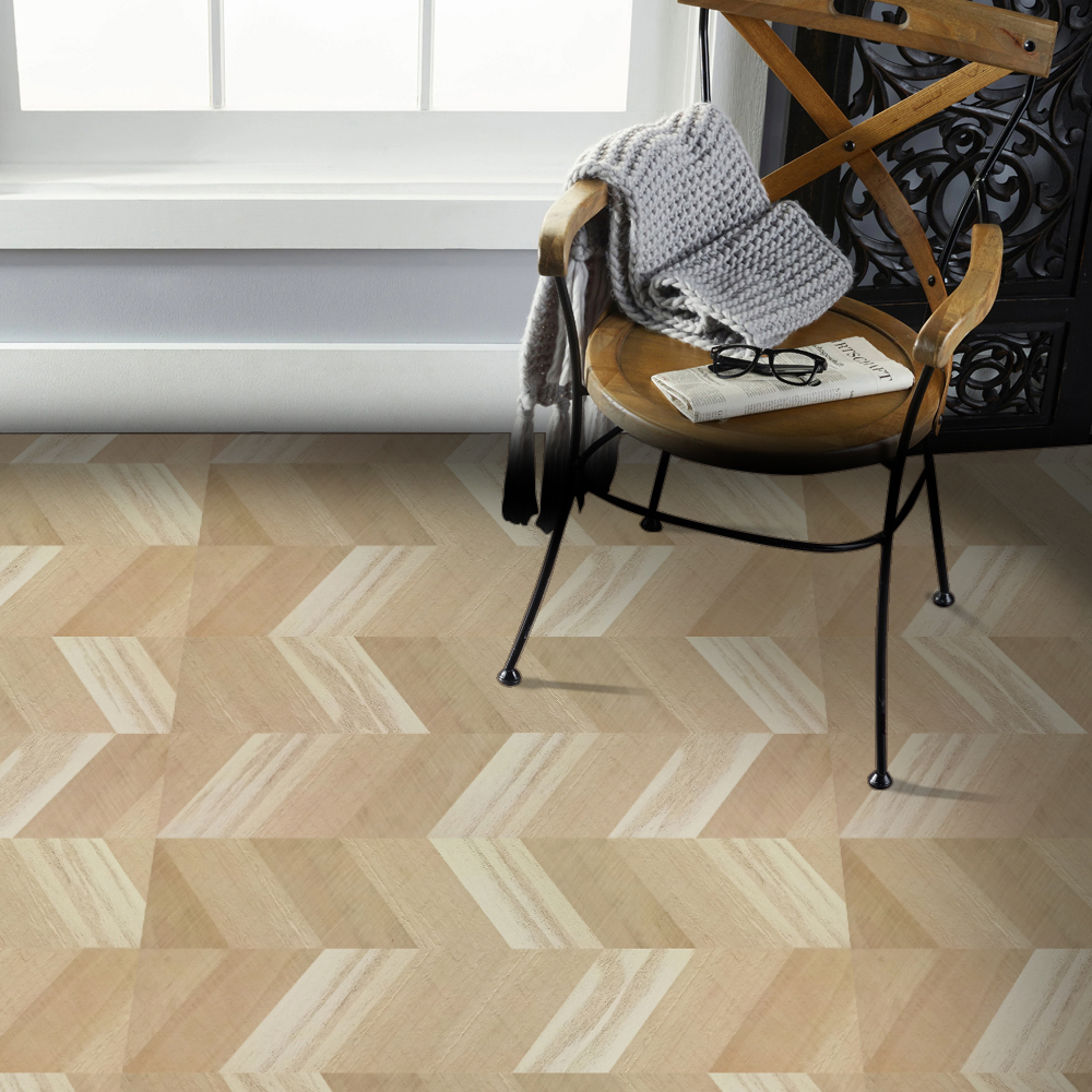 Изображение товара Пробковый паркет Ibercork Шеврон-Крем 10 мм для жилых помещений