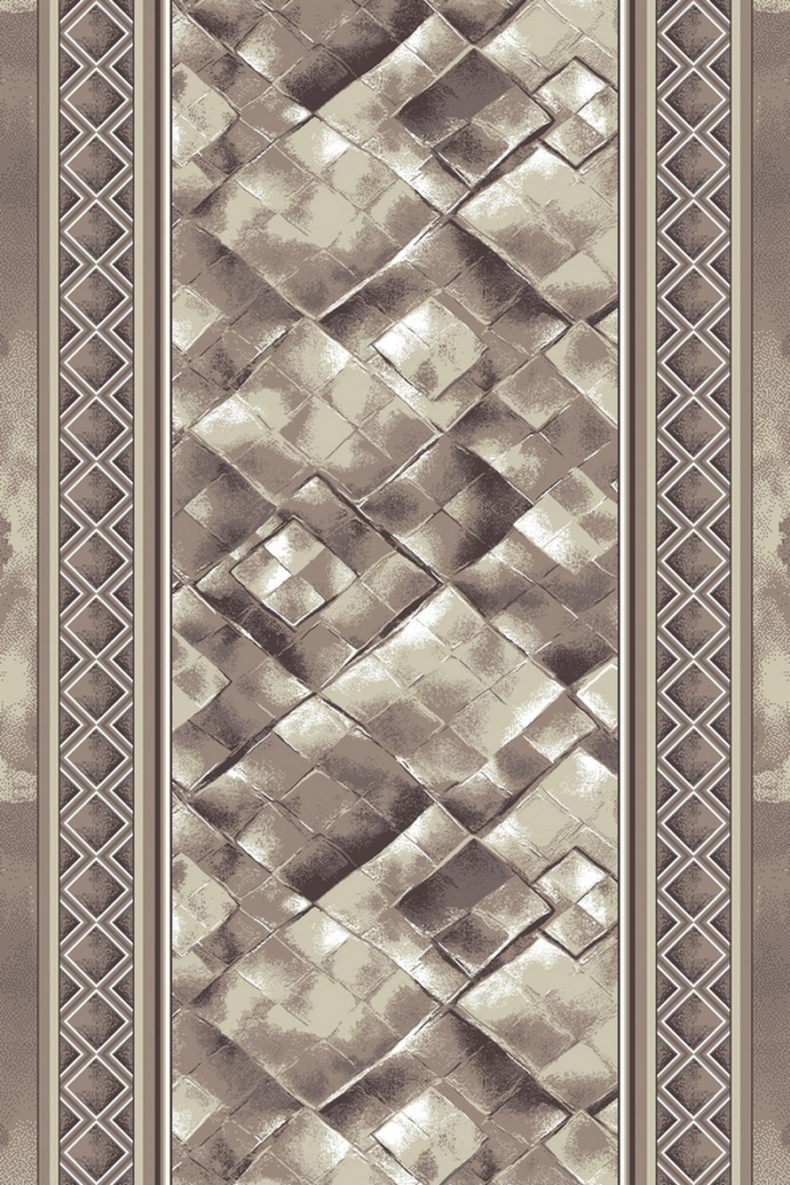 Изображение товара Ковровая дорожка Белка Сегура Принт Сафьян 150x200 см полиамид абстрактный дизайн