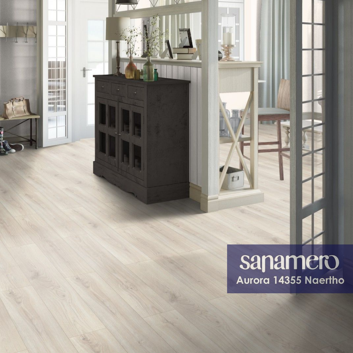 Изображение товара Ламинат Sanamero Aurora Naertho 33 класс 8 мм с четырёхсторонней фаской