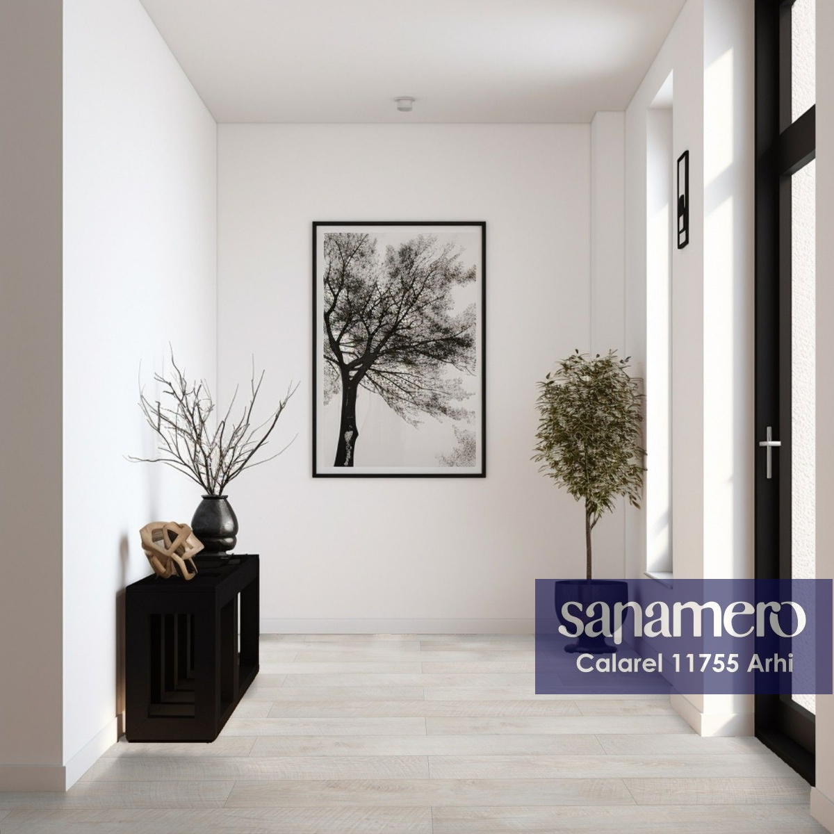 Изображение товара Ламинат Sanamero Calarel Arhi 33 класс, влагостойкий, 12 мм, фаска 4 стороны