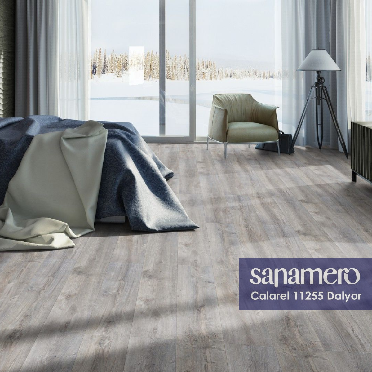 Изображение товара Ламинат Sanamero Calarel Dalyor 33 класс 12 мм с фаской