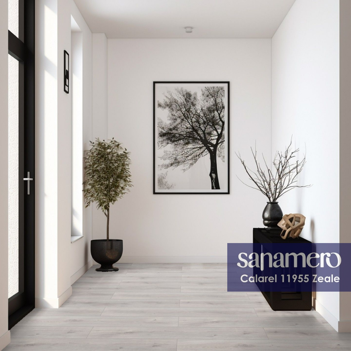 Изображение товара Ламинат Sanamero Calarel Zeale 33 класс толщина 12 мм с фаской 1.253 м², цена за упаковку