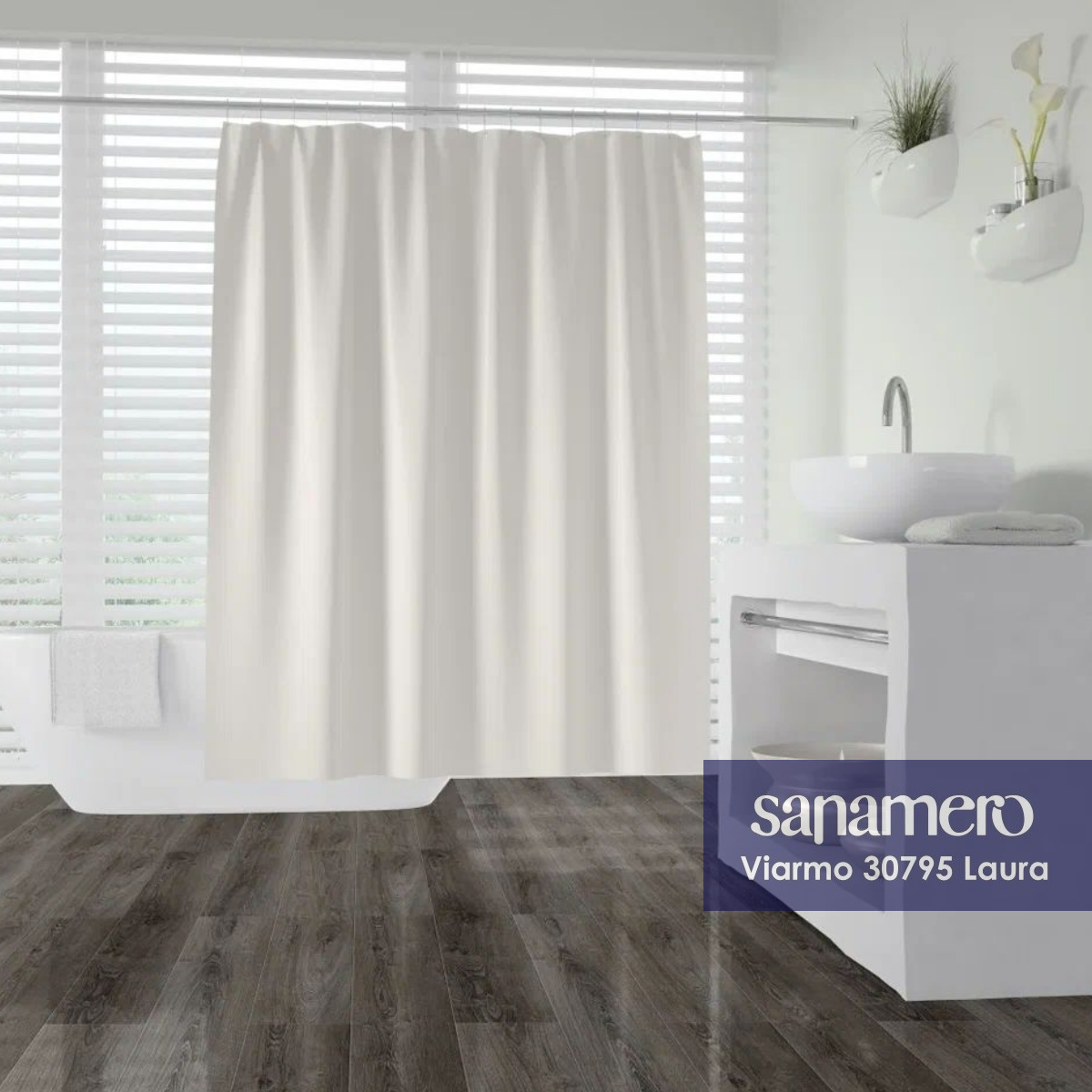 Изображение товара SPC плитка Sanamero Viarmo Laura 33 класс толщина 3.50 мм 2.16 м², цена за упаковку Изображение товара SPC плитка Sanamero Viarmo Laura 33 класс толщина 3.50 мм 2.16 м², цена за упаковку