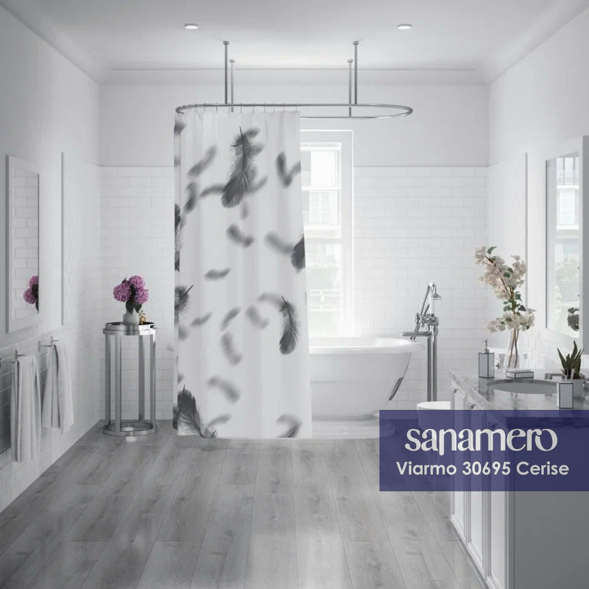 Изображение товара Кварц-виниловая плитка Sanamero Viarmo 30695 Cerise 33 класс