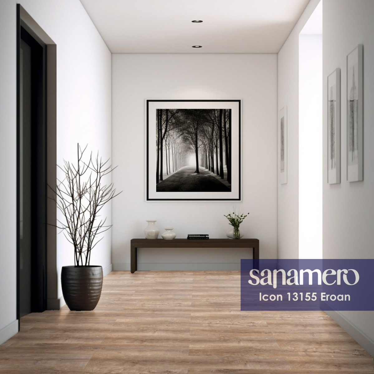 Изображение товара Ламинат Sanamero Icon Eroan 33 класс толщина 9 мм с фаской 1.755 м², цена за упаковку