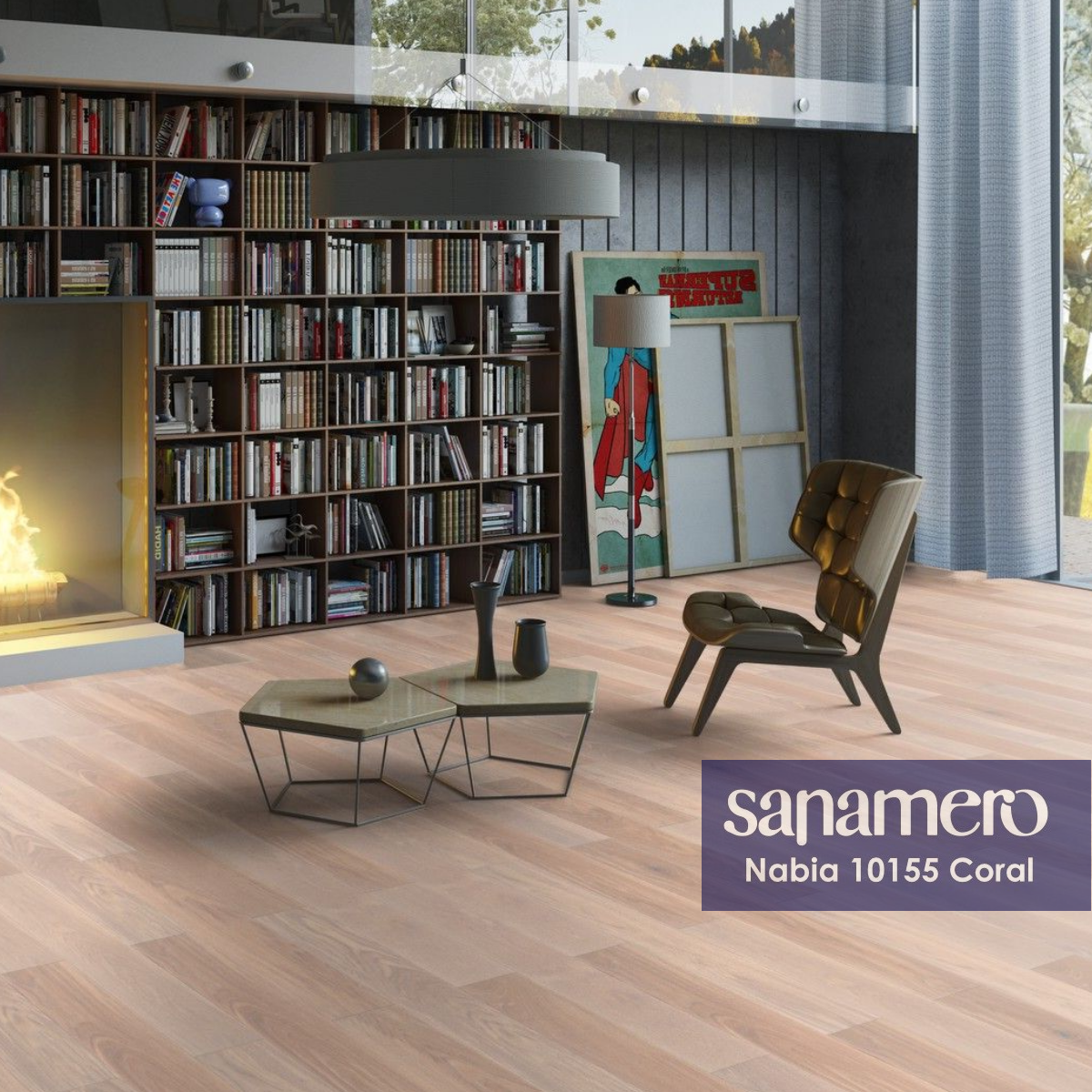 Изображение товара Ламинат Sanamero Nabia Coral 12 мм 33 класс с фаской