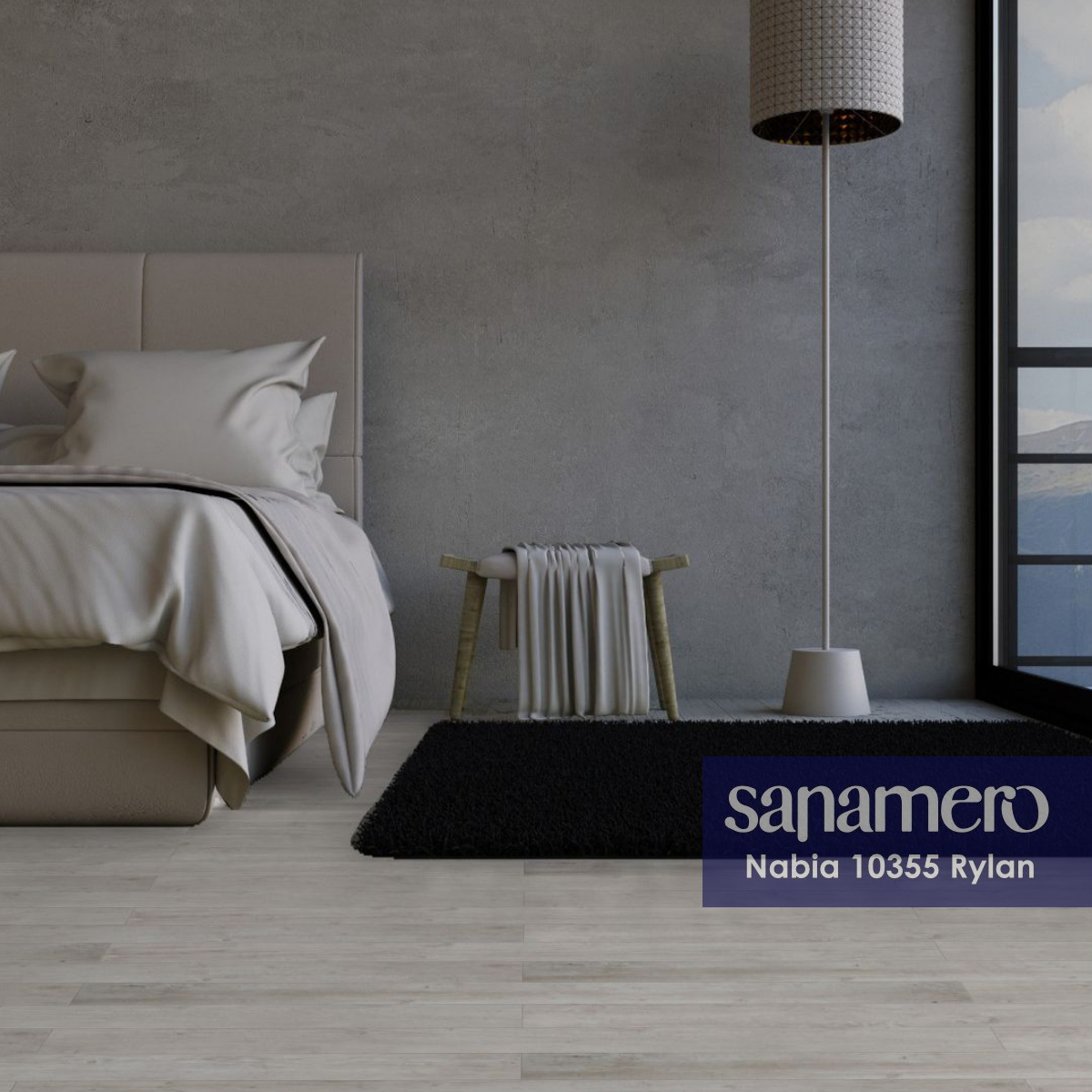 Изображение товара Ламинат Sanamero Nabia Rylan 33К 12 мм с фаской 0. 749 м2 - влагостойкое покрытие