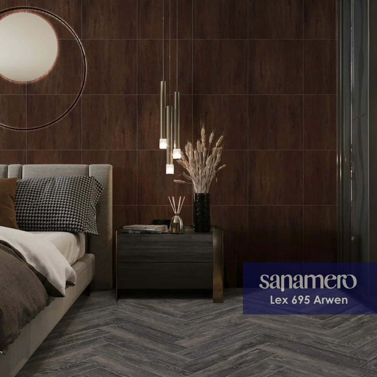 Изображение товара SPC плитка Sanamero Lex Arwen 33 класс 4.5 мм 1.31 м² Влагостойкая