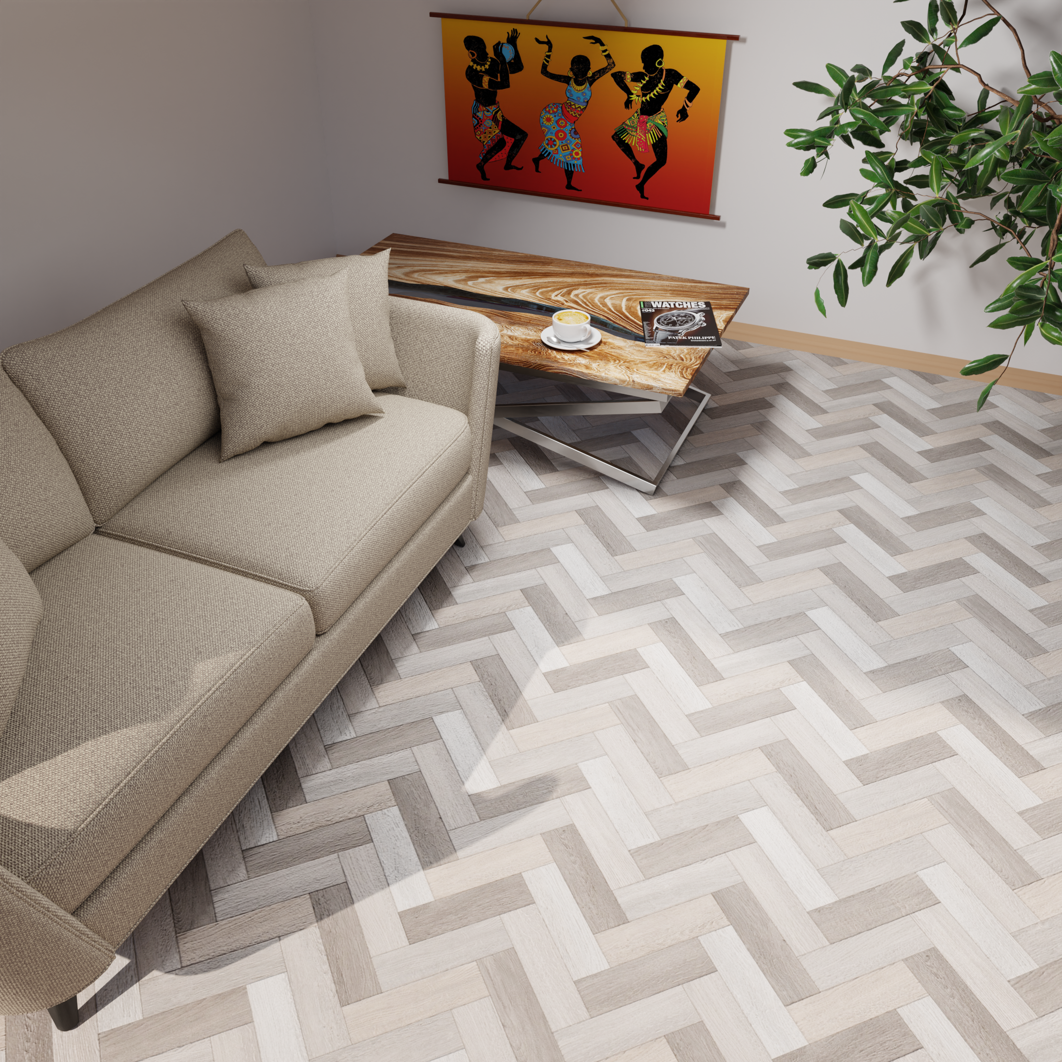 Изображение товара Линолеум бытовой Комитекс Версаль 31 класс 1.5x6 м