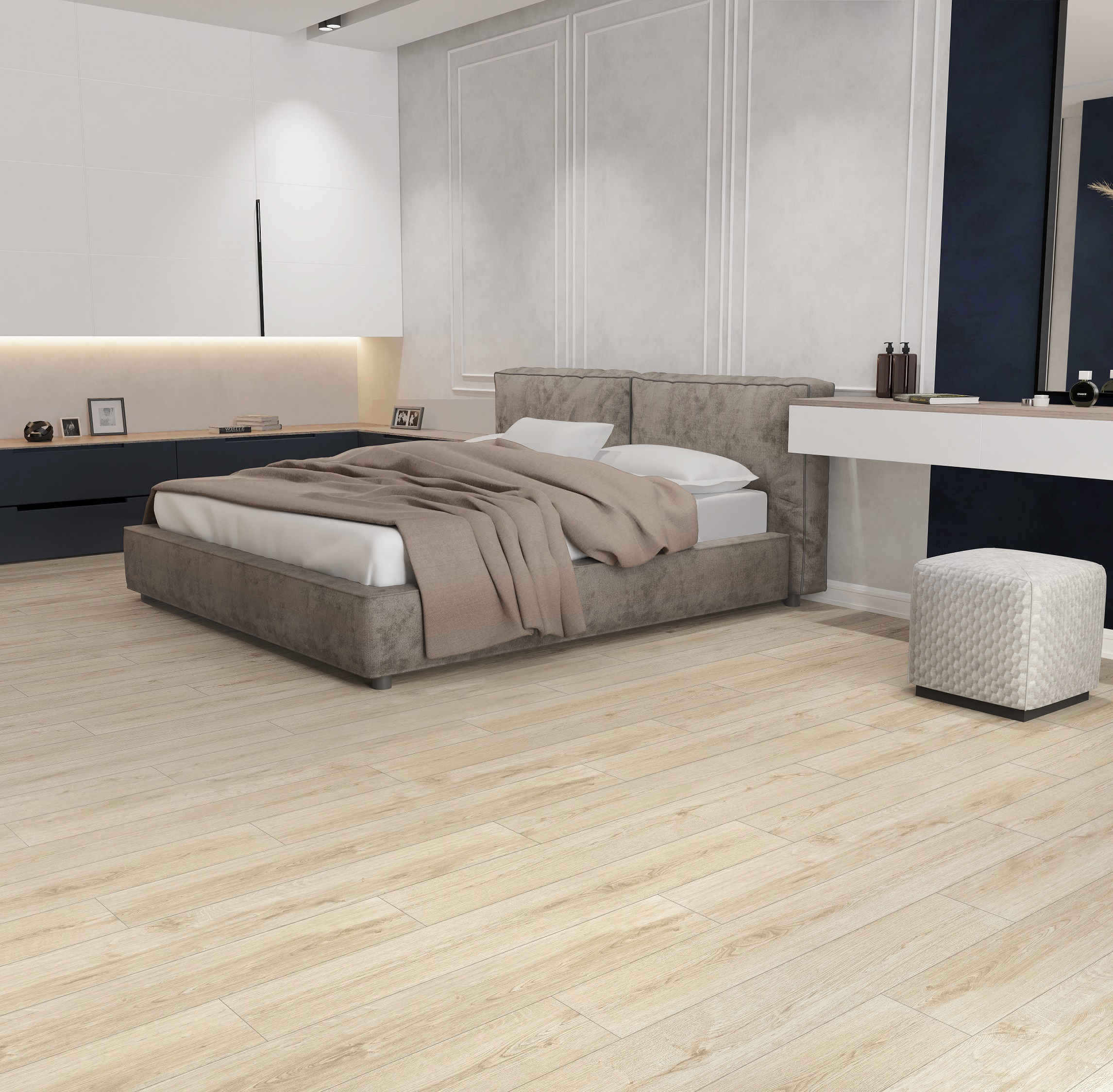 Изображение товара Ламинат Derby Style Дуб Фемида 33 класс 8 мм с фаской 2.098 м² водостойкий