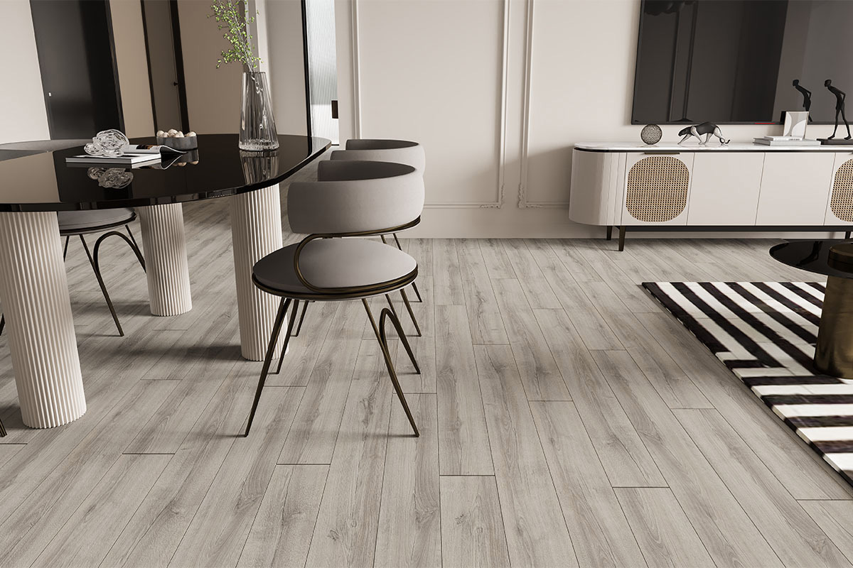 Изображение товара Ламинат Peli Anatolia Design Дуб Грей 33 класс 8 мм с фаской