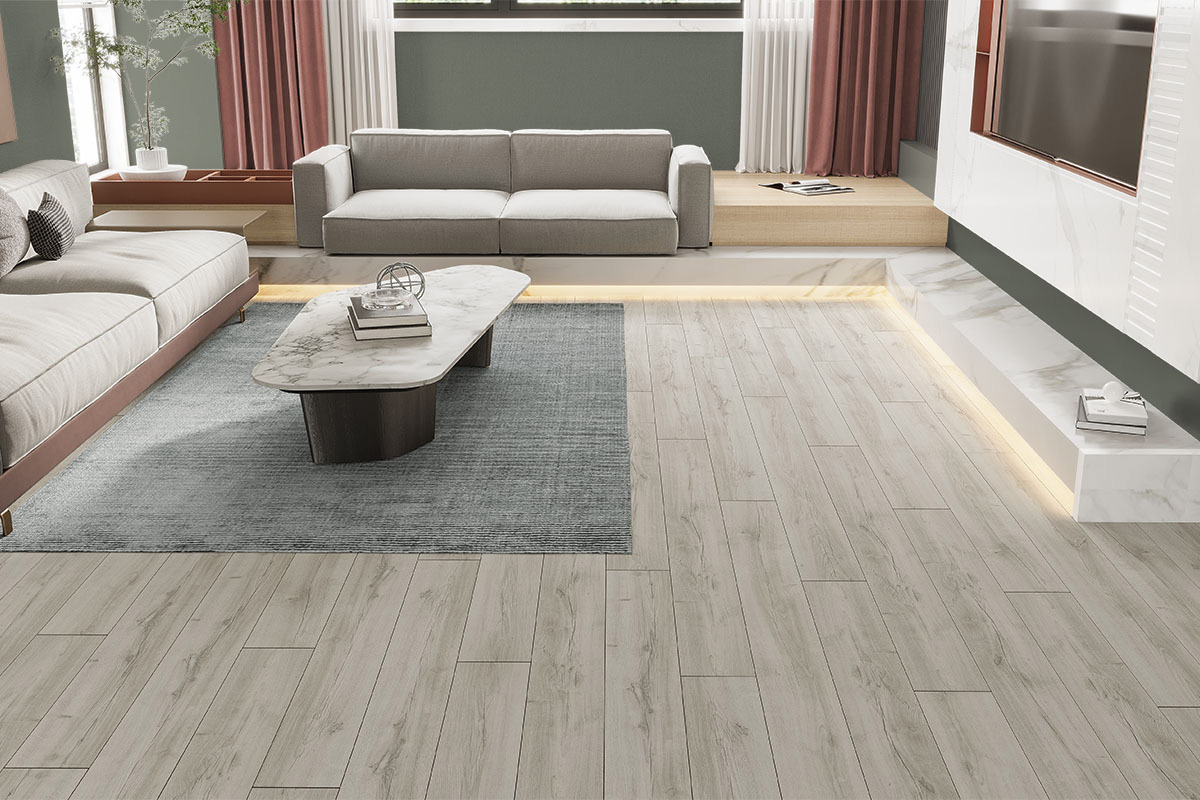 Изображение товара Ламинат Peli Anatolia Design Белый Дуб 33 класс 8 мм с фаской, 1.96 м²