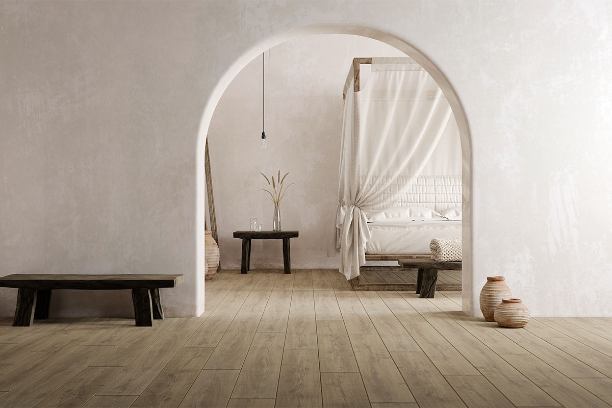 Изображение товара Ламинат Peli Anatolia Design Дуб Кремовый 8 мм класс 33 с фаской, влагостойкий