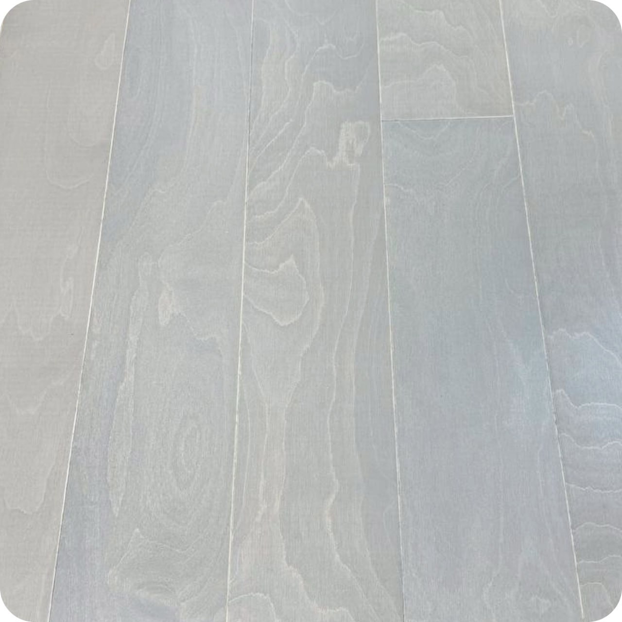 Изображение товара Паркетная доска однополосная Alloro Берёза Дымчатая лак 12 мм 1.8 м²