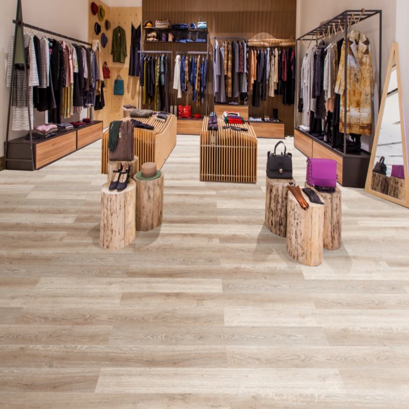 Изображение товара SPC плитка CronaFloor Nano Дуб Светлый 43 класс толщина 3.50 мм 2.16 м², цена за упаковку