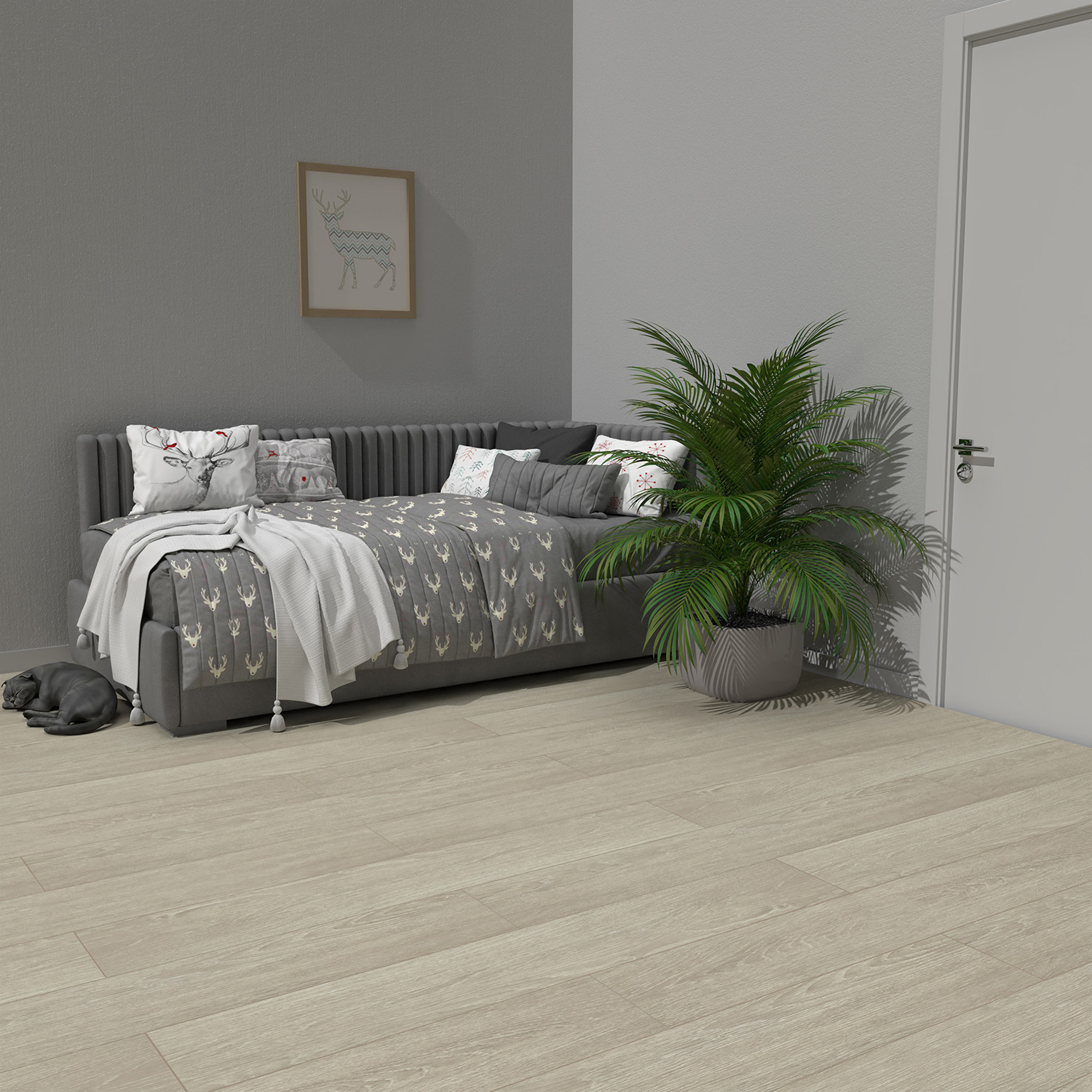 Изображение товара SPC плитка Uniplast Sabot 33 класс толщина 4 мм 2.574 м², цена за упаковку