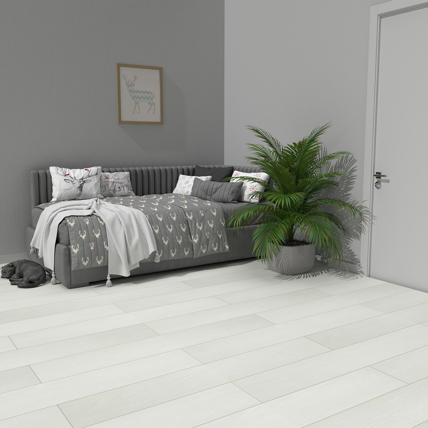 Изображение товара SPC плитка Uniplast Norwood 33 класс толщина 4 мм 2.574 м², цена за упаковку