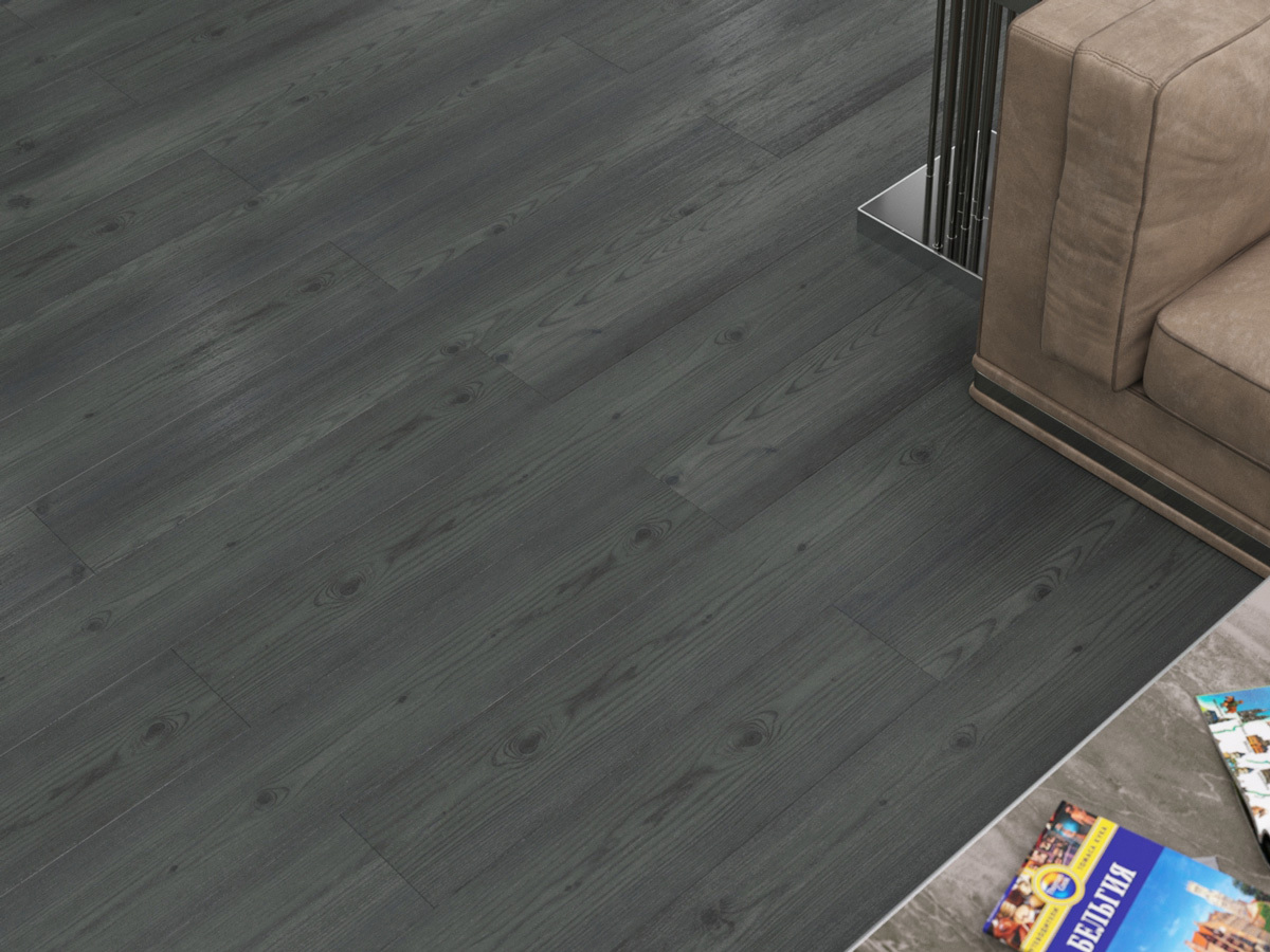 Изображение товара Кварц-виниловая плитка EcoClick Loft Floor Пепельный Дуб 31 класс