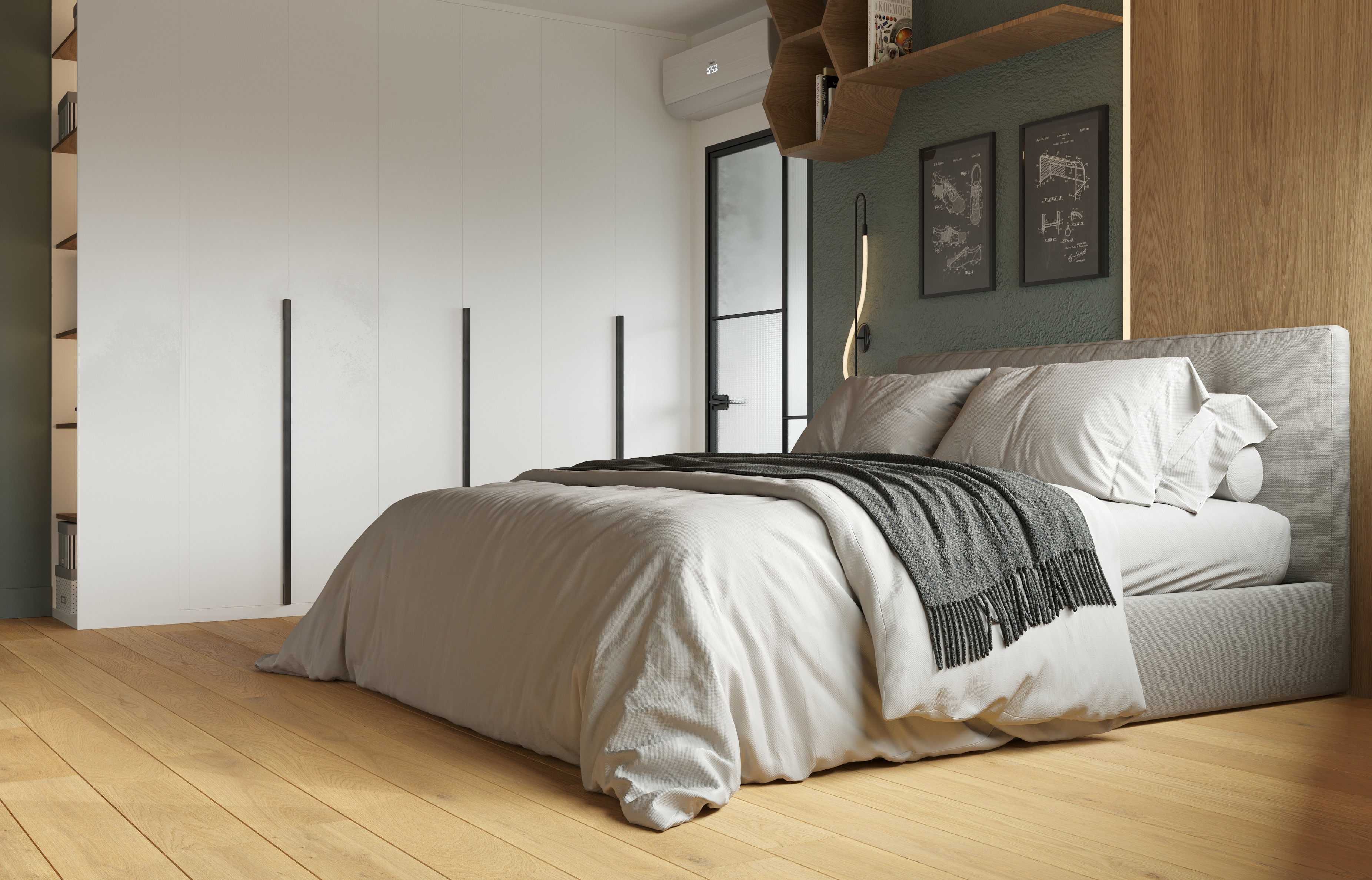 Изображение товара Паркетная доска Living Tree Дуб Золотистый Натур 12 мм с фаской 1.94 м²