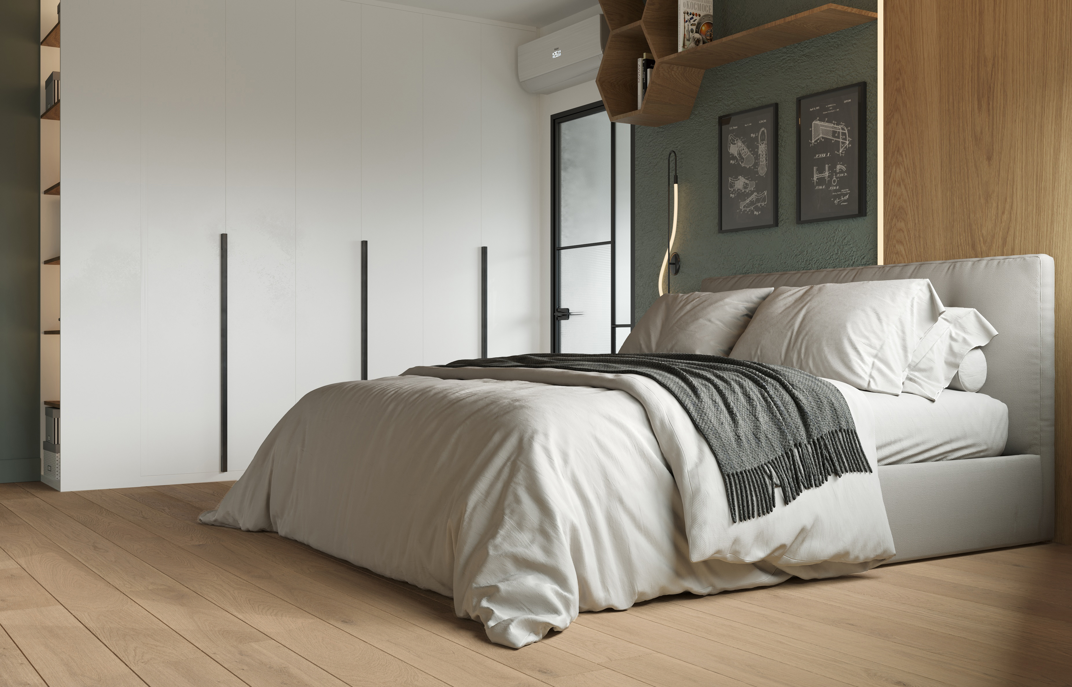 Изображение товара Паркетная доска Living Tree дуб дымчатыйrustic 12 мм 1.94 м² с фаской