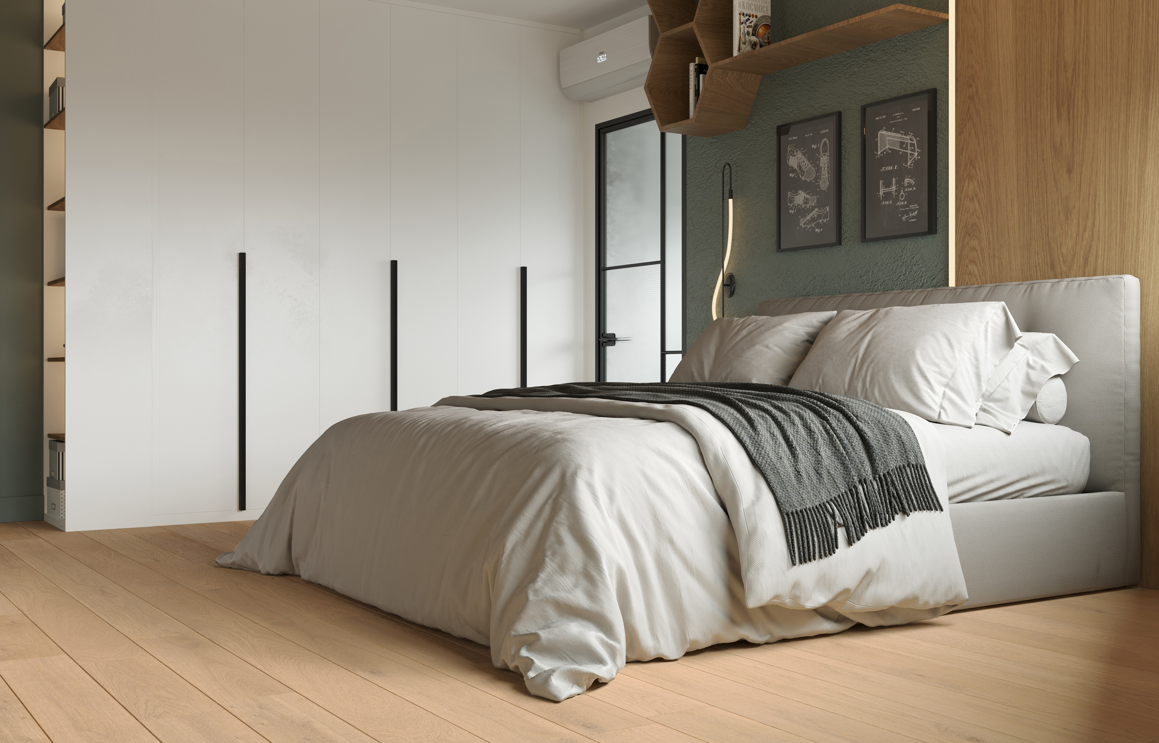 Изображение товара Паркет Living Tree Дуб Сахара Рустик толщина 12 мм с фаской 1.94 м², цена за упаковку