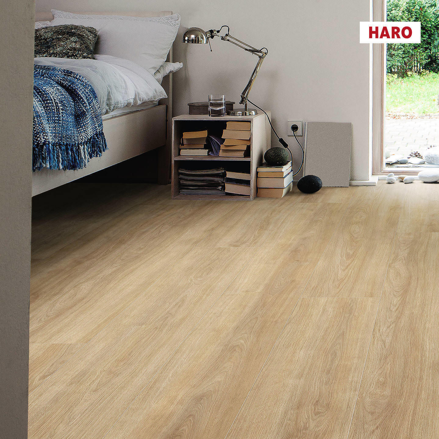 Изображение товара Ламинат Haro Tritty Aqua Gran Via Дуб Элеганза Пуро 8 мм 2 68 м² серия 33 класс