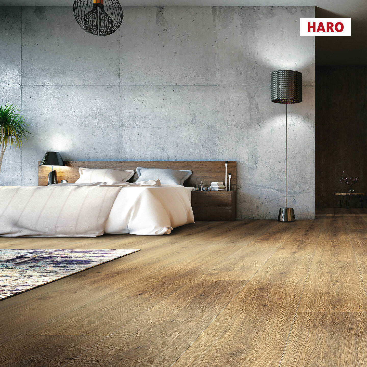 Изображение товара Ламинат Haro Tritty Aqua Gran Виа Дуб Эмилия Медовый 8 мм 33 класс влагостойкий