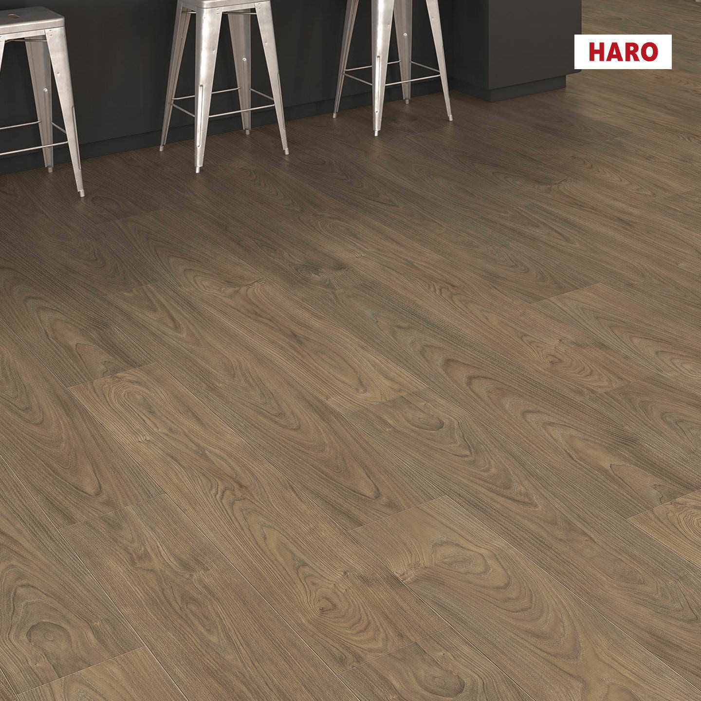 Изображение товара Ламинат Haro Tritty Aqua Вяз Варио 33 класс 8 мм влагостойкий с фаской Германия