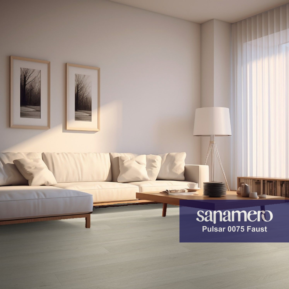 Изображение товара Ламинат Sanamero Pulsar 0075 Faust 8 мм 33 класс с фаской 2.153 м², Россия