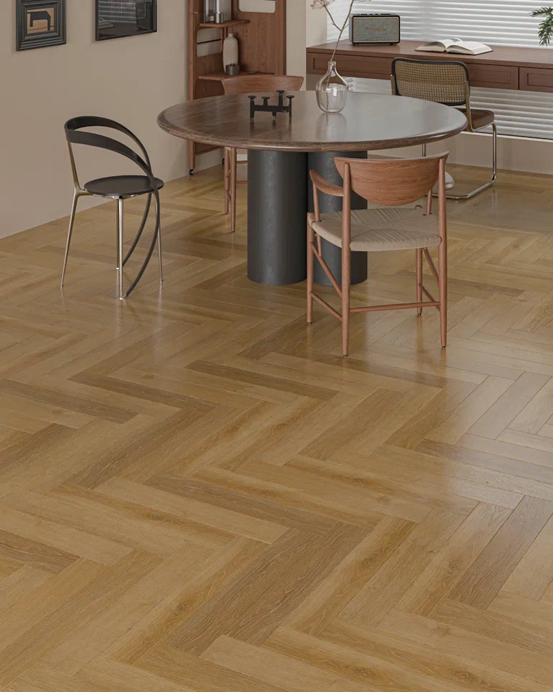 Изображение товара Ламинат MostFlooring Fiesta Лима 34 класса, 12 мм, фаска, ёлочка