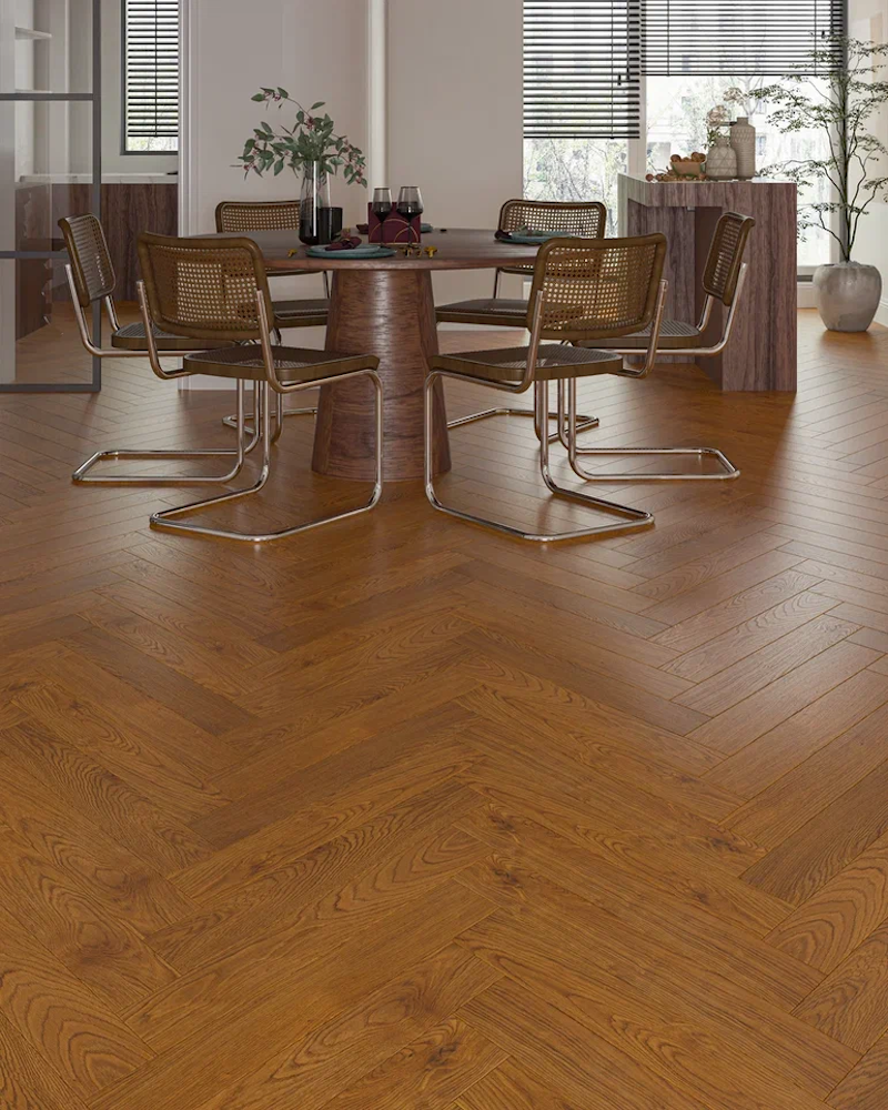 Изображение товара Ламинат MostFlooring Gaudi Толедо 34 класса, 12 мм, елочка, влагозащита