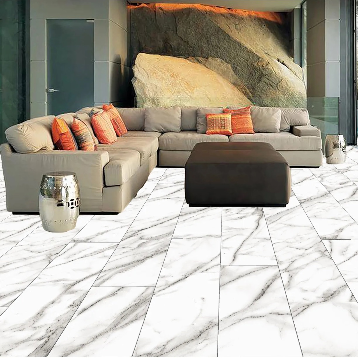 Изображение товара СПC плитка Floorwood Genesis Дуб Теоми 5 мм влагостойкая с подложкой