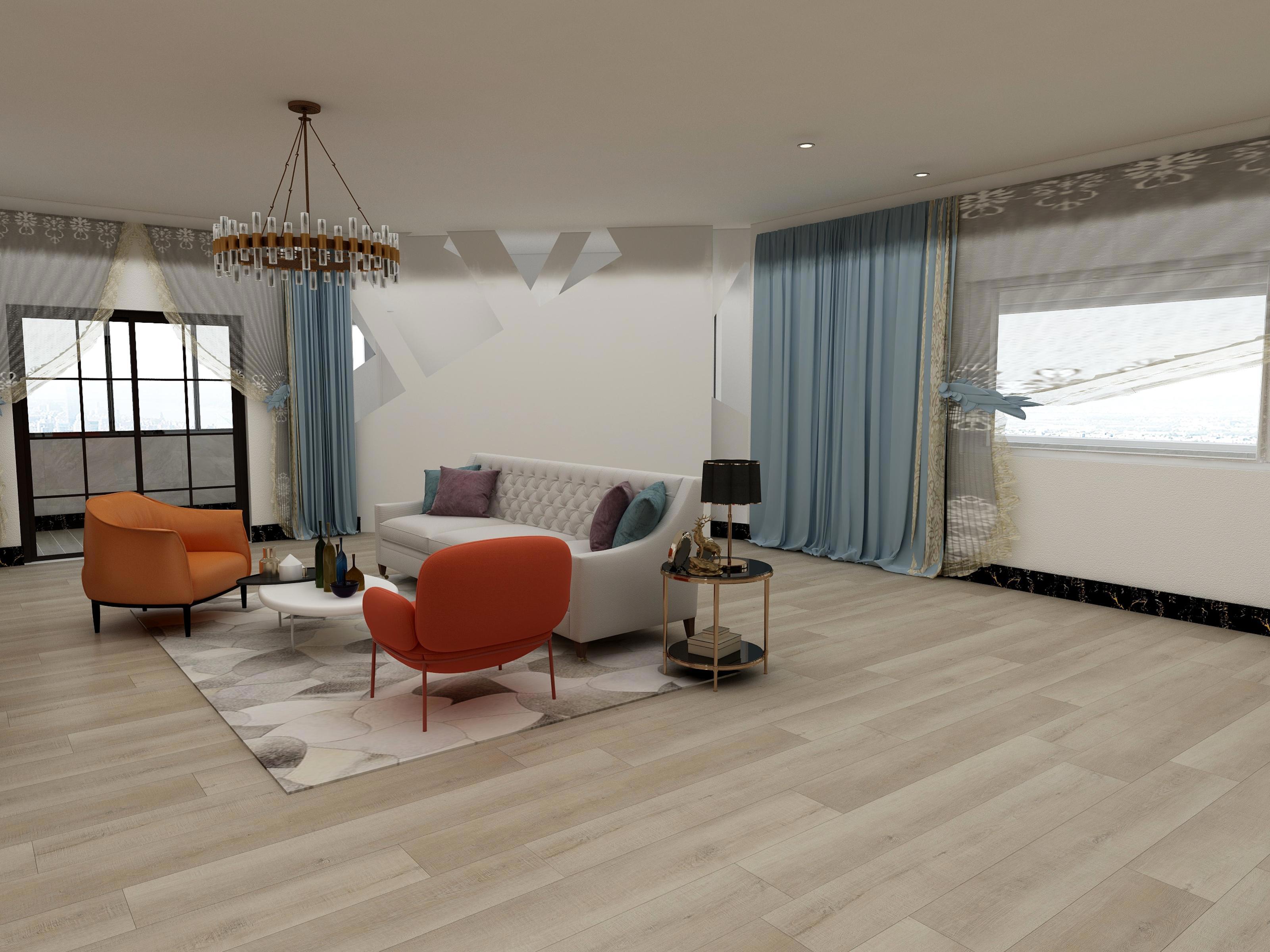 Изображение товара SPC плитка с подложкой Floorwood Genesis Дуб Мэйсер 5 мм 2.44 м² влагостойкая