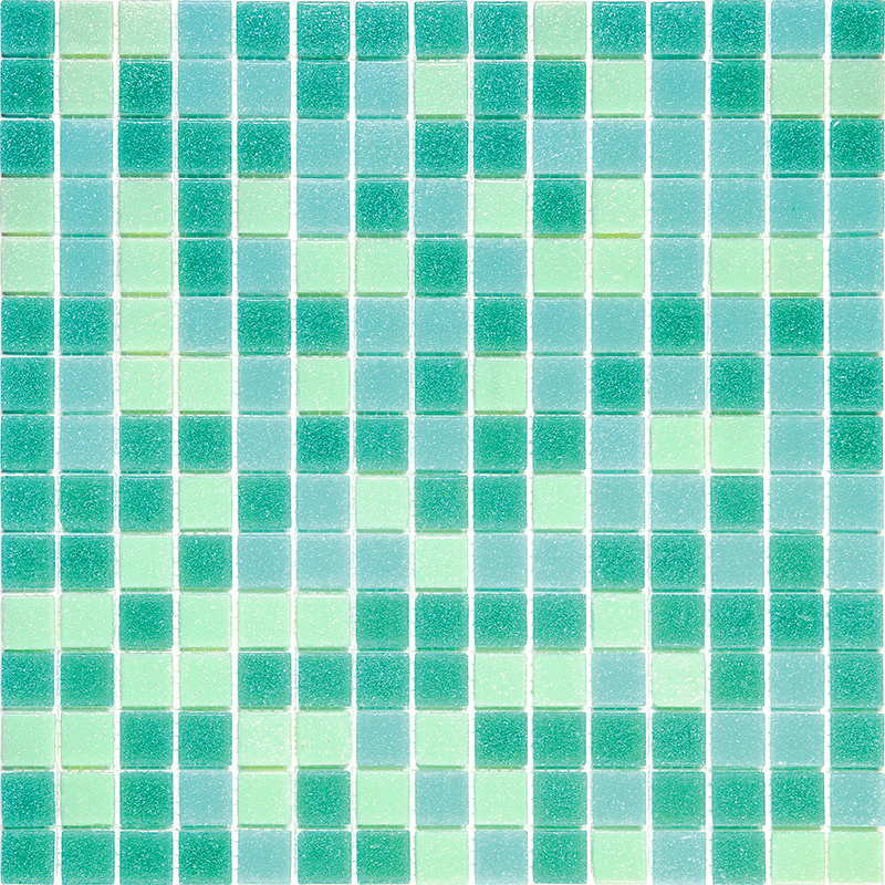 Изображение товара Стеклянная мозаика Alma Смеси 20 мм MIX20-GN448-Grass 32.7x32.7 см