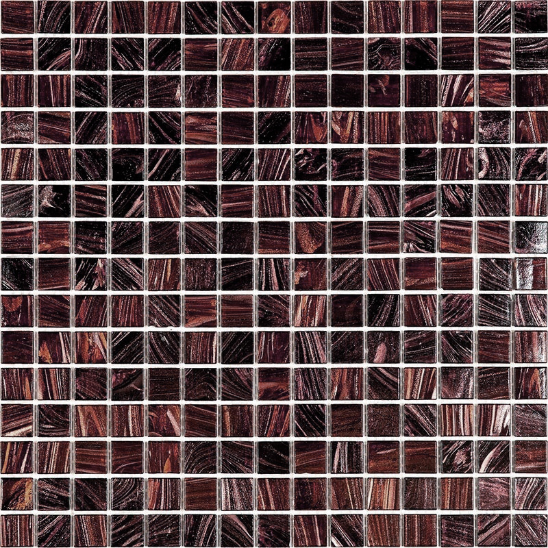 Изображение товара Мозаика Alma Смеси 20 мм MIX20-BR616-Chocolate стекло 32.7x32.7 см для ванной кухни бассейна