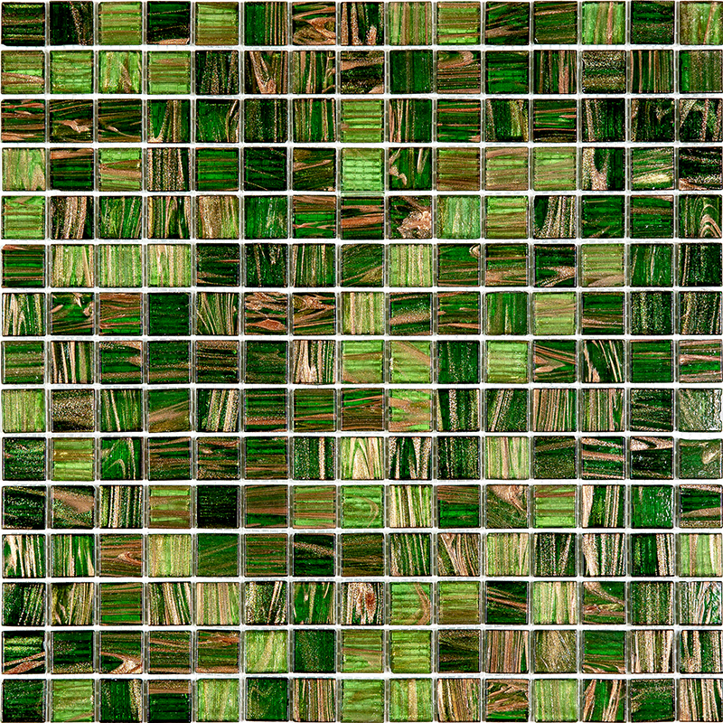 Изображение товара Мозаика Alma Смеси 20 мм MIX20-GN451-Lizard стекло 32.7x32.7 см
