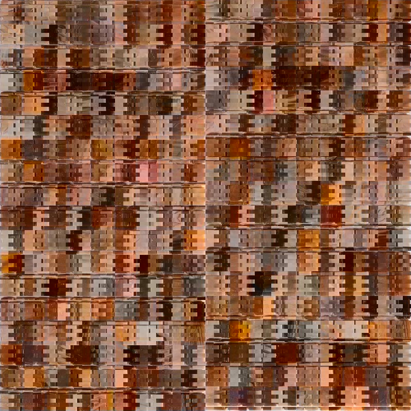 Изображение товара Мозаика Alma Цвета 15 мм Opaco NB-BR611 стекло 29.5x29.5 см