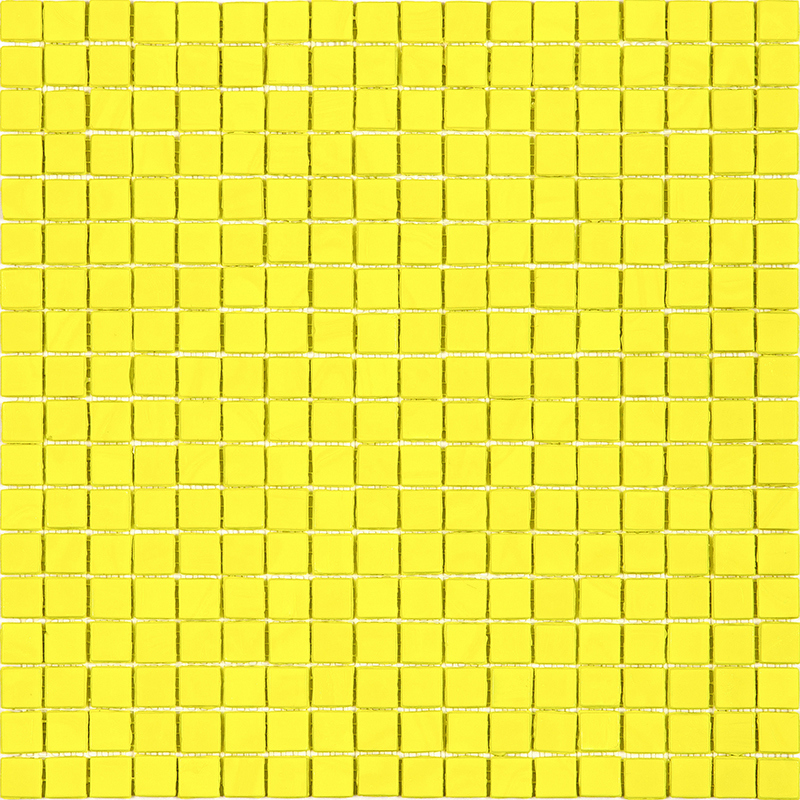 Изображение товара Мозаика Alma NE97 15 мм стекло жёлтая золотая для ванны кухни бассейна
