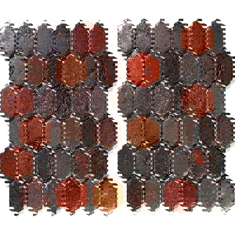 Изображение товара Керамическая мозаика Gaudi Hexa-9 28.3x24.5 см