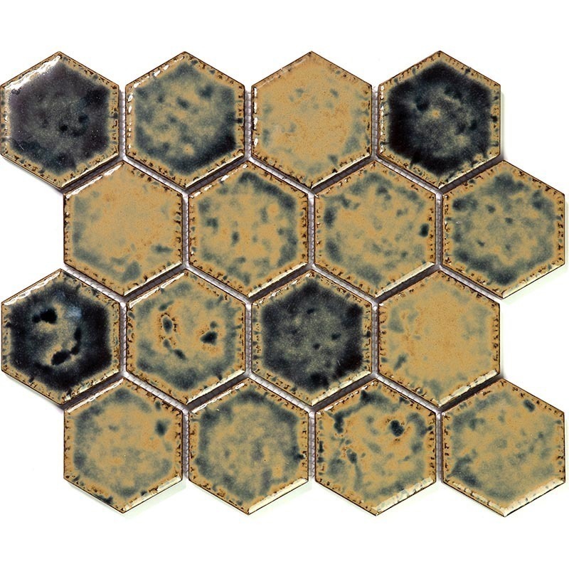 Изображение товара Мозаика Gaudi Hexa 29 27.5x24 см керамическая для интерьера и бассейнов