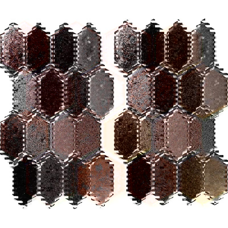 Изображение товара Керамическая мозаика Gaudi Hexa-31 27.5x24 см для интерьера и бассейна