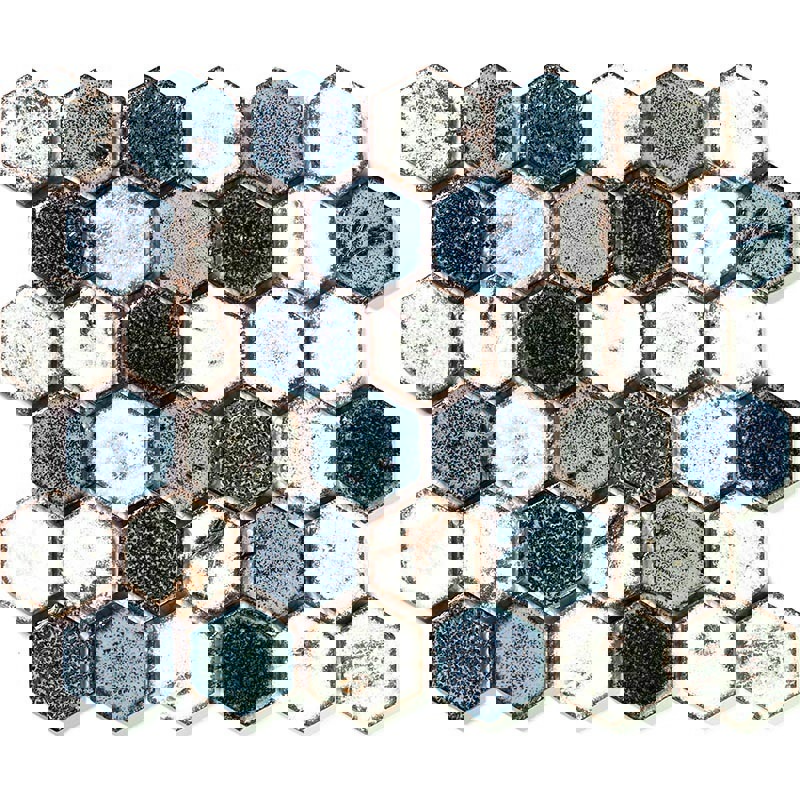 Изображение товара Керамическая мозаика Gaudi Hexa Hexa-4 28.3x24.5 см