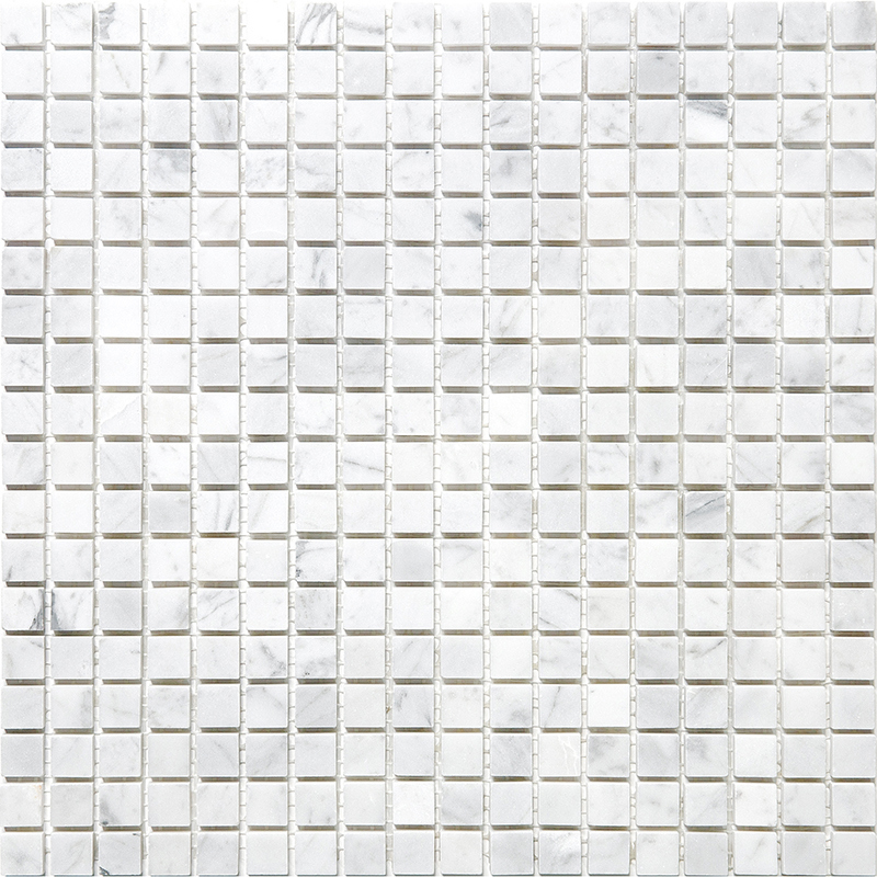 Изображение товара Мозаика Natural Adriatica 7M088-15P- Carrara из натурального мрамора 30.5x30.5 см