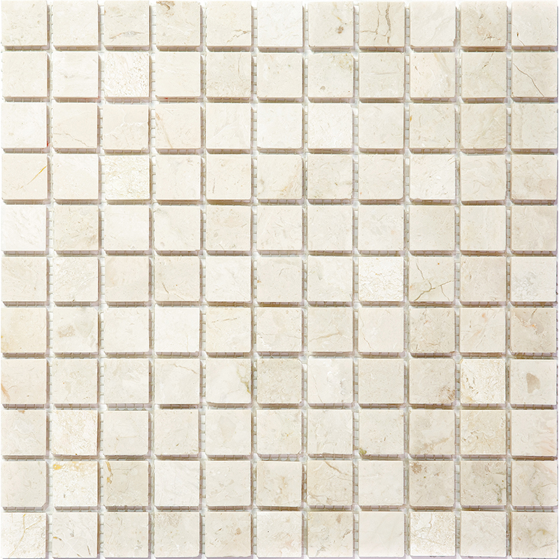 Изображение товара Мозаика Natural Adriatica M030-25P- Crema-Marfil-Extra из натурального мрамора 30.5х30.5 см