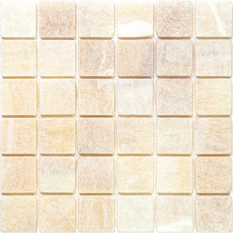 Изображение товара Мозаика Natural Adriatica M073-48T- Onyx-Yellow мрамор 30.5x30.5 см